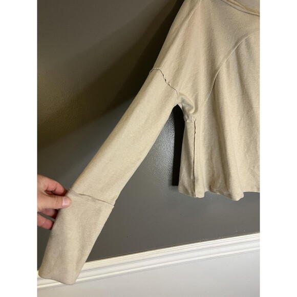 Blue B Collection Sweater Womens Medium Khaki Cowl Neck Pullover Style 22066T - Picture 3 of 10